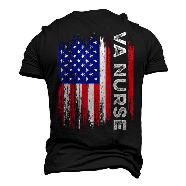 Va Nurse Veterans Affairs Nursing Military Rn Men's 3D T-Shirt Back Print