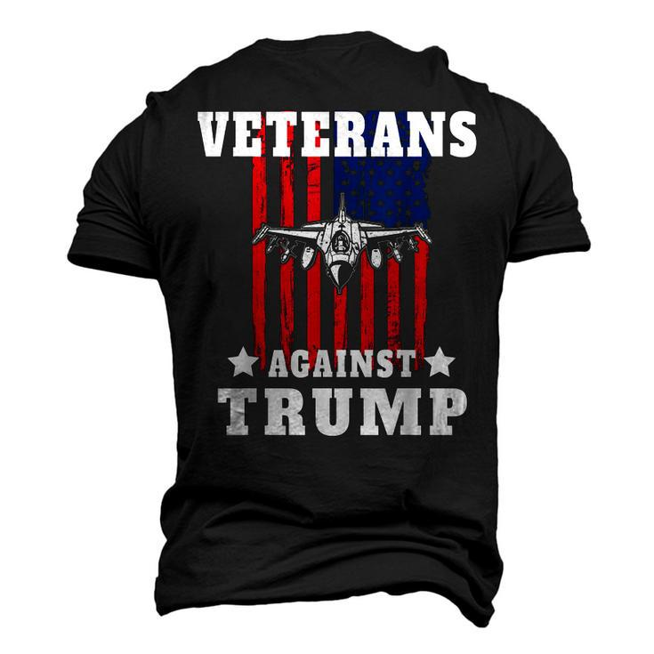 Veterans Against Trump Anti Trump Military Men's 3D T-Shirt Back Print