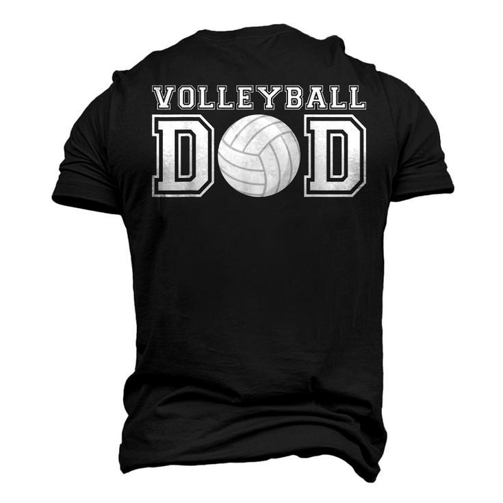 Volleyball Dad Volleyball For Father Volleyball Men's 3D T-Shirt Back Print