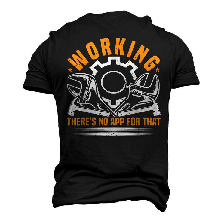 Workshop Quote For A Mechanic Craftsman & Artisan Men's 3D T-Shirt Back Print