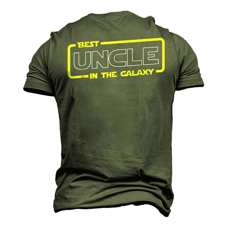 Best Uncle In The World From Niece Nephew Men's 3D T-Shirt Back Print