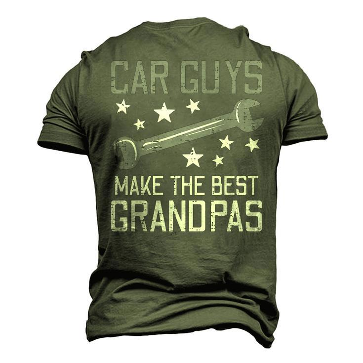 Car Guys Make The Best Grandpas Garage Auto Mechanic Men Men's 3D T-Shirt Back Print