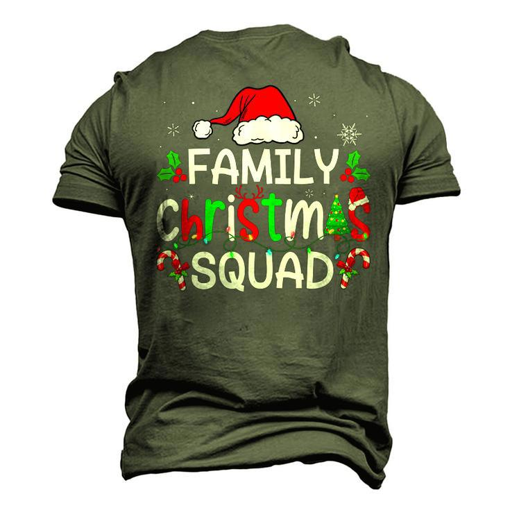 Cute Christmas Squad Xmas Men Women Mom Dad Men's 3D T-Shirt Back Print