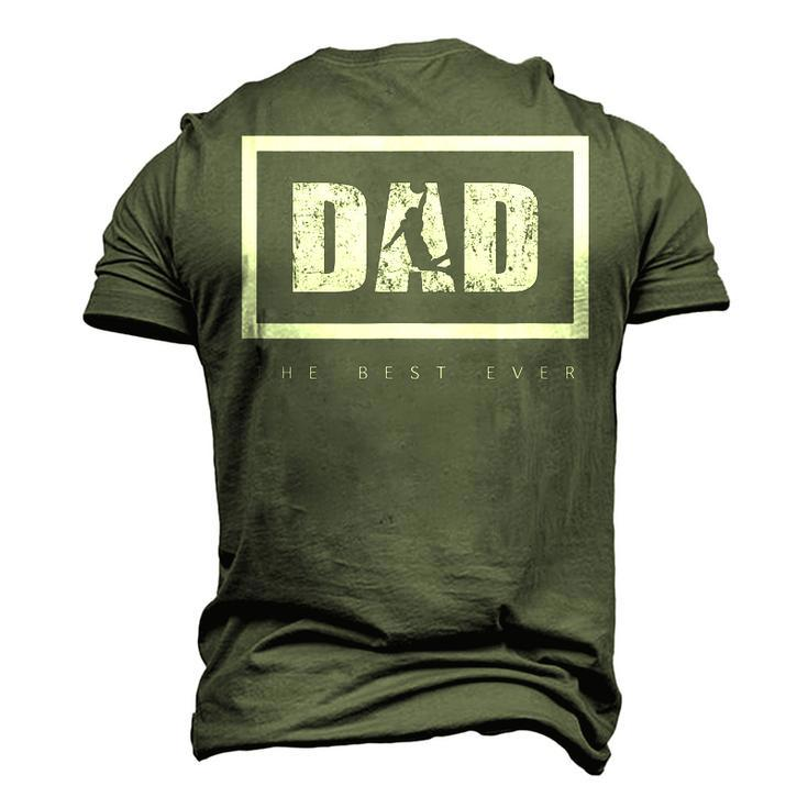 Dad The Best Ever Basketball Men's 3D T-shirt Back Print