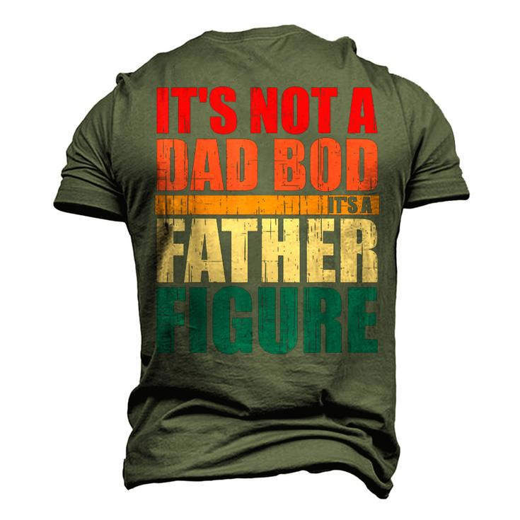 Dad Father Bod Figure Apparel I Father’S Day Beer Gag Drink Men's 3D T-Shirt Back Print