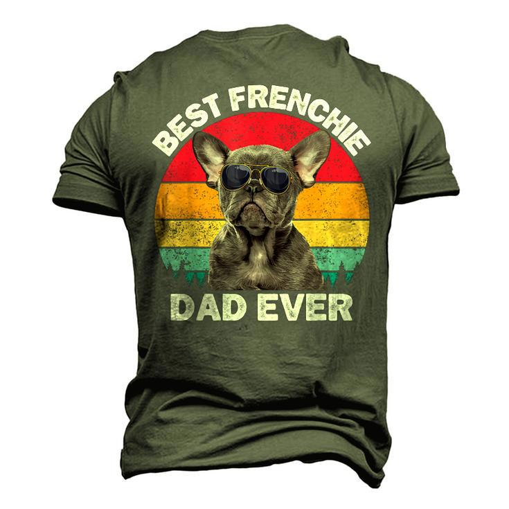 Frenchie Dad French Bulldog Lover Owner Fathers Day Men's 3D T-shirt Back Print
