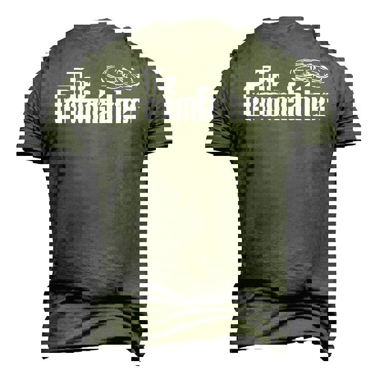 The Groomfather Father Of The Groom Wedding Bride Groom Men's 3D T-Shirt Back Print The Groomfather Father Of The Groom Wedding Bride Groom Men's 3D T-Shirt Back Print