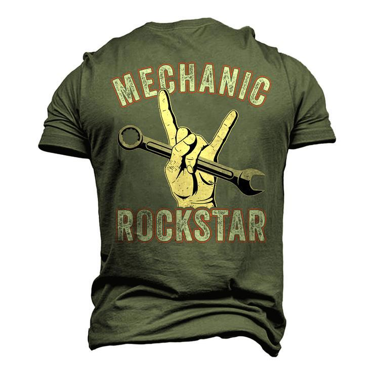 Mechanic Garage Car Enthusiast Man Cave For Garage Men's 3D T-Shirt Back Print