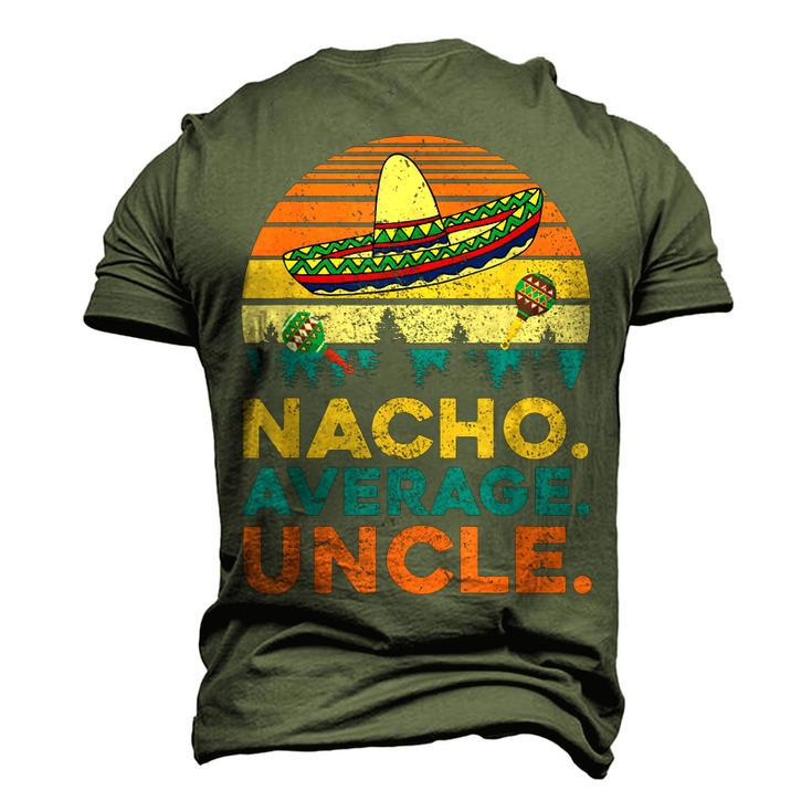 Nacho Average UncleUncle Men's 3D T-Shirt Back Print