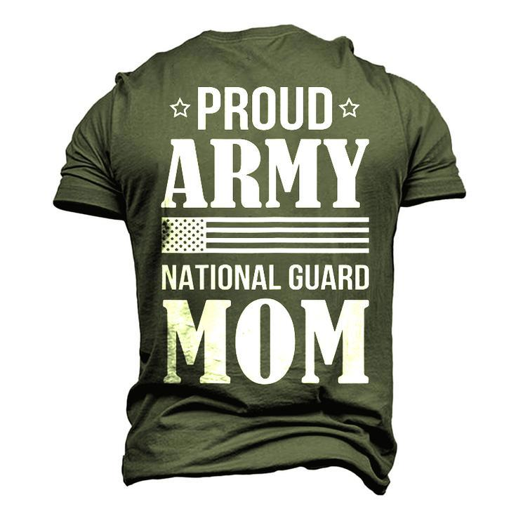 National Guard Mom Military Army Mom Men's 3D T-Shirt Back Print