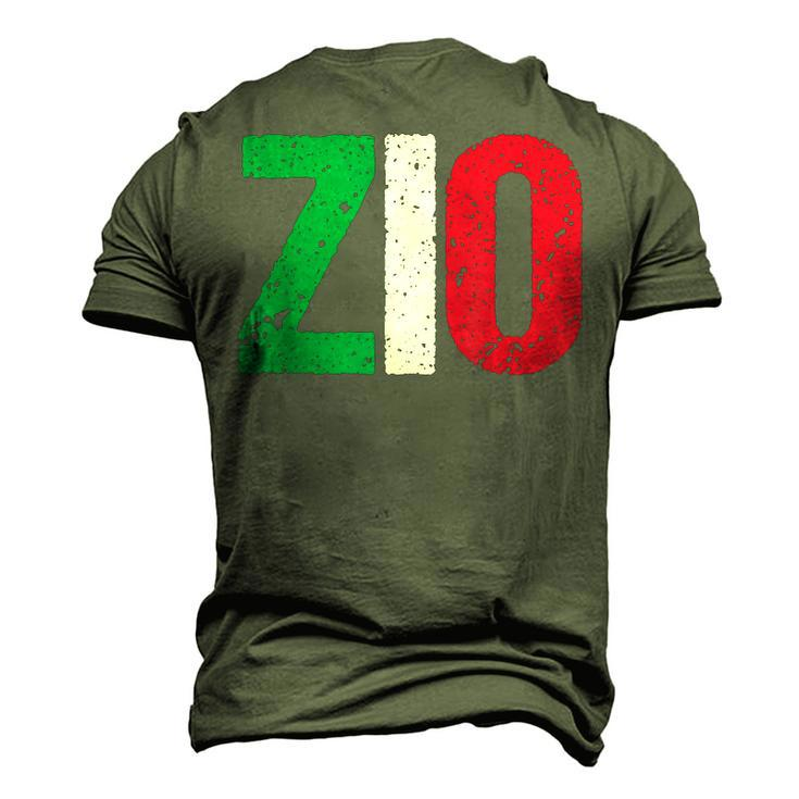 New UncleItalian Zio Italian American Uncles Men's 3D T-Shirt Back Print