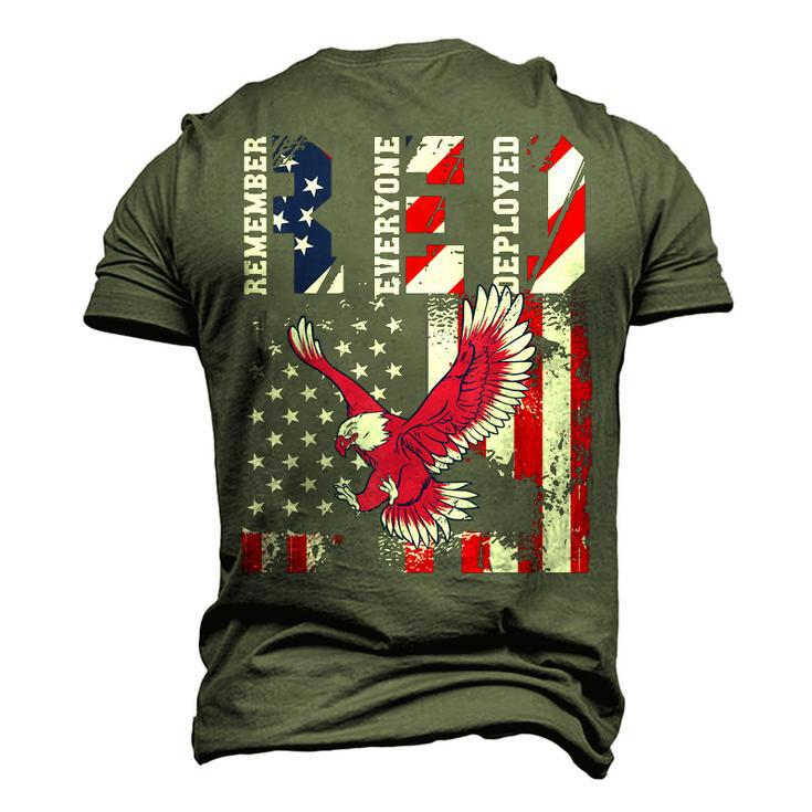 Remember Everyone Deployed Red Friday Military Men's 3D T-Shirt Back Print