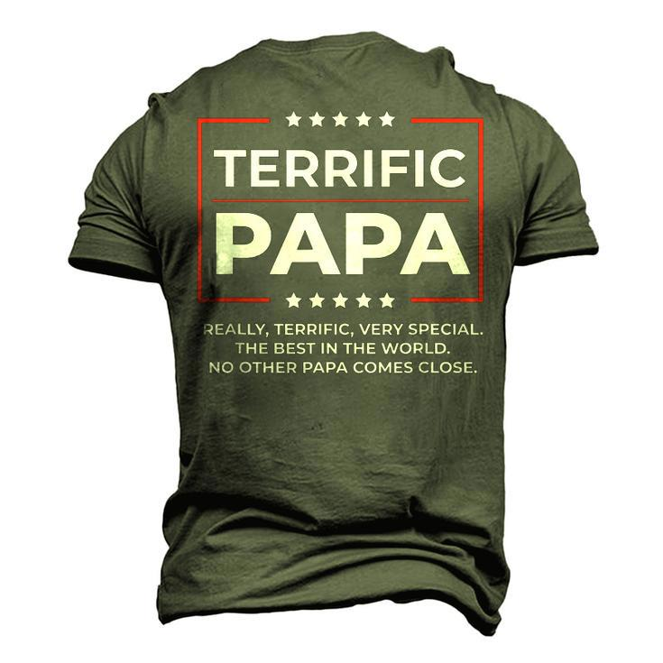 Trump Grandpa Grandfather Donald Trump Men's 3D T-Shirt Back Print