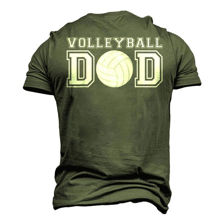 Volleyball Dad Volleyball For Father Volleyball Men's 3D T-Shirt Back Print