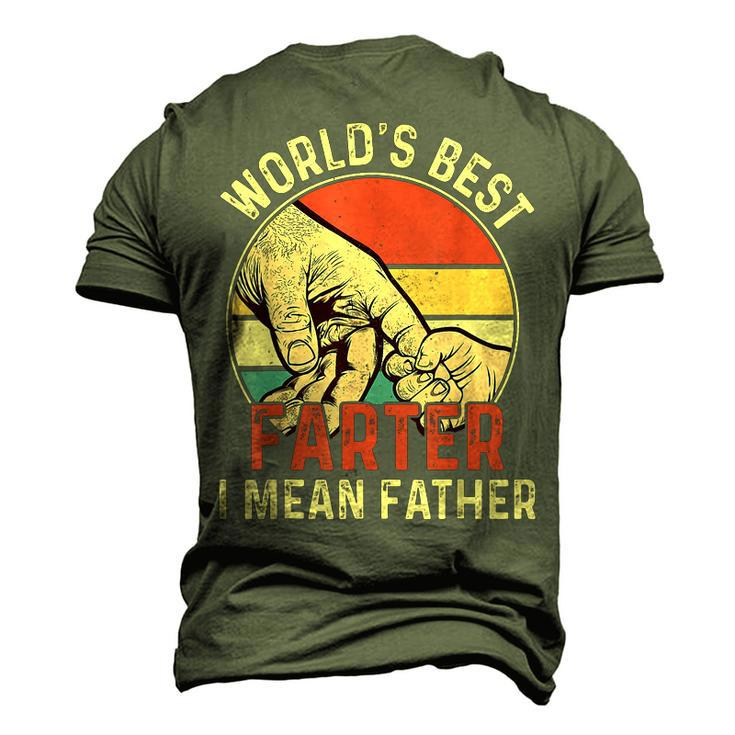 Worlds Best Farter I Mean Father Day Dad Day Men's 3D T-Shirt Back Print