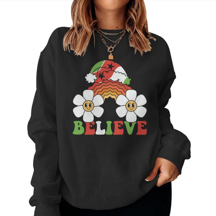 22-0819-Retro Christmas-Pecgine-19 Women Crewneck Graphic Sweatshirt