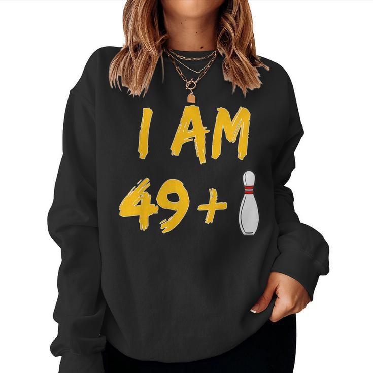 50Th Birthday Bowling Shirt Bowler Party T Shirt Women Sweatshirt