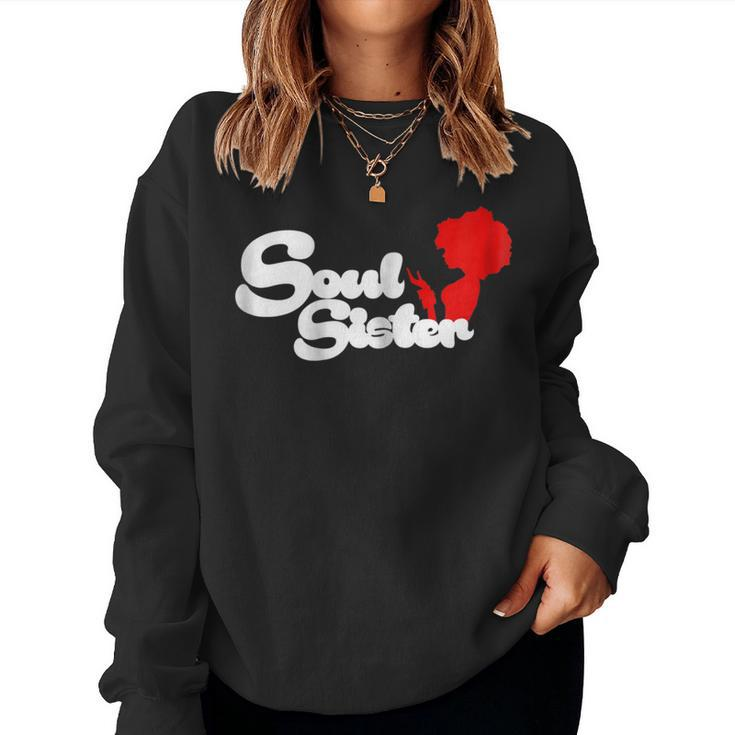 Afrocentric Soul Sister Hair For Black Women Women Sweatshirt