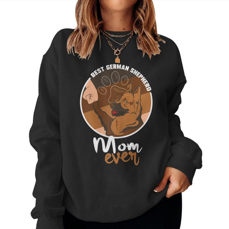 Best German Shepherd Mom Ever Women Sweatshirt