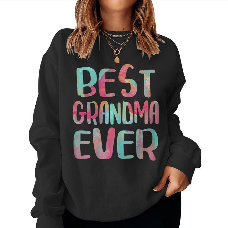 Womens Best Grandma Ever Shirt Women Sweatshirt