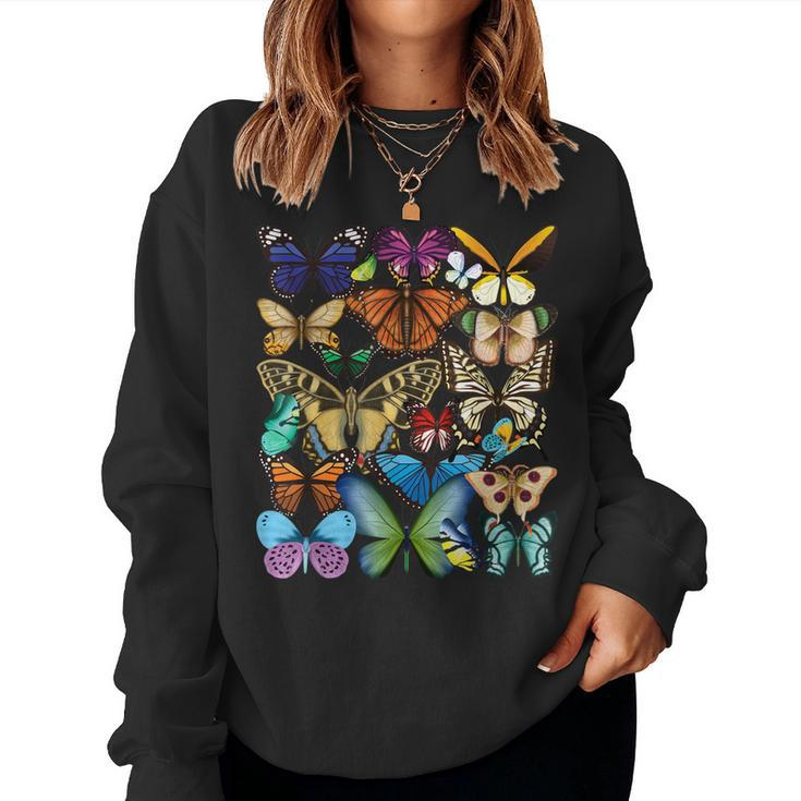 Butterfly Collection - Monarch Butterfly Lover Butterflies Women Sweatshirt