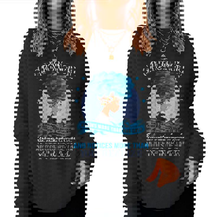 Im Capricorn Girl Shirt Birthday For Women Sweatshirt