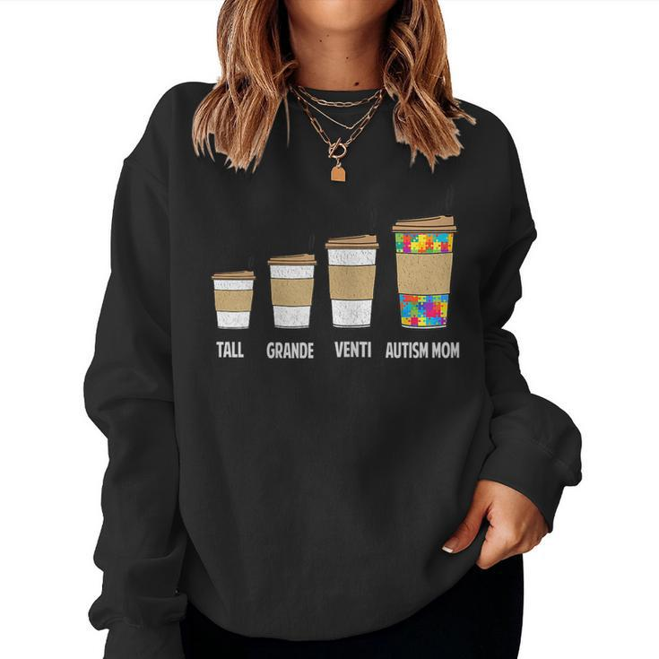 Coffee Autism Mom For Autism Awareness Sweatshirt