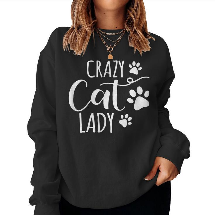 Crazy Cat Lady Cat Meow For Men Women Love Cat Sweatshirt