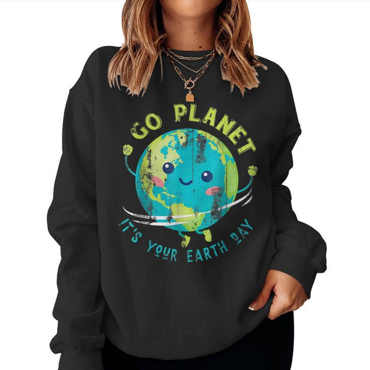 Cute Earth Day 2023 Cute For Kid Men Women Women Sweatshirt