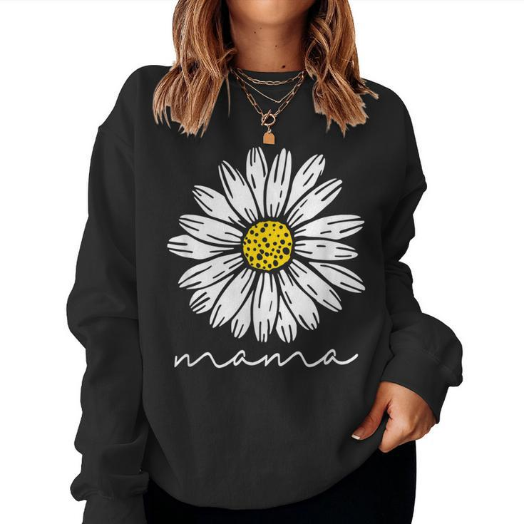 Daisy Wildflower For Mom Mama Graphic For Women Women Sweatshirt