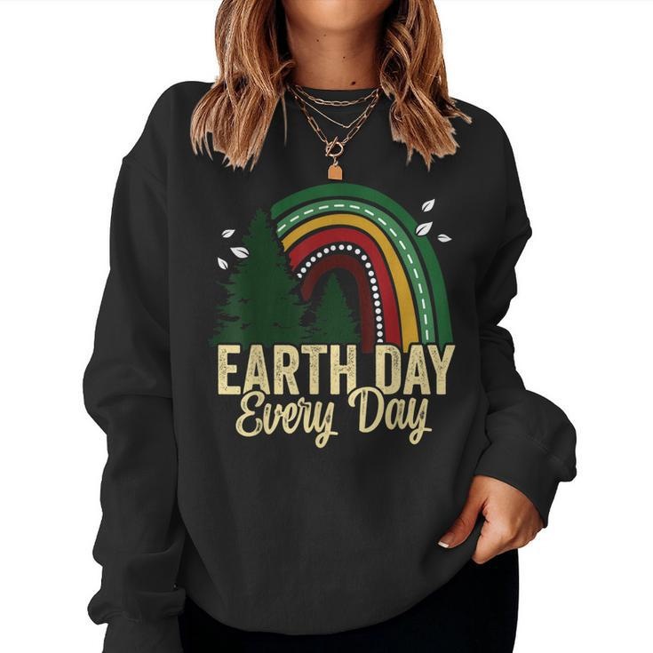 Earth Day Everyday Awareness Planet Animal Men Women Kids Women Sweatshirt