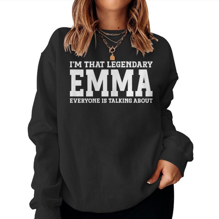 Emma Personal Name Women Girl Emma Women T-shirt | Mazezy