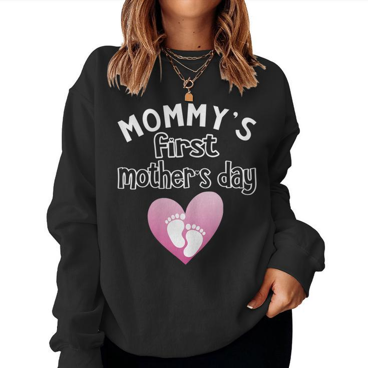 Womens My First 2019 For New Moms Shirts Women Sweatshirt