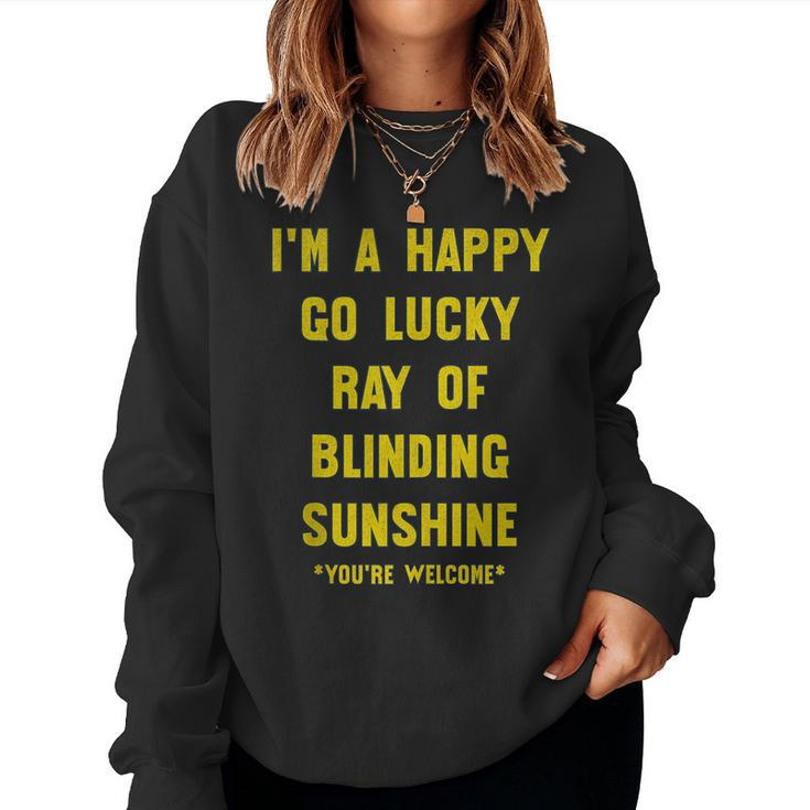 Funny Sarcastic Quote Personality Humor Joke Men Women  Women Crewneck Graphic Sweatshirt