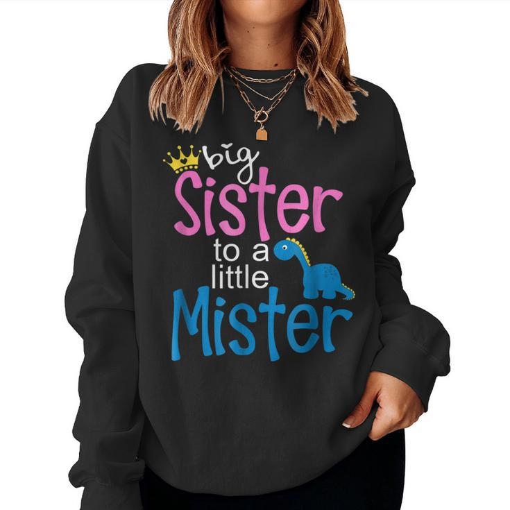 Im Going To Be A Big Sister To A Little Brother Women Sweatshirt