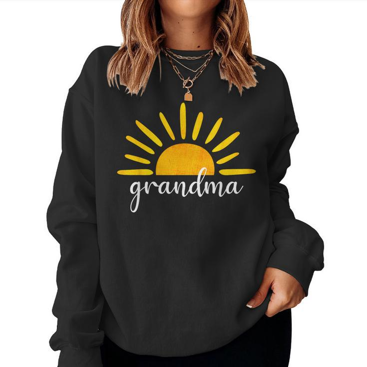 Grandma Of The Birthday First Trip Around The Sun Birthday Women Sweatshirt