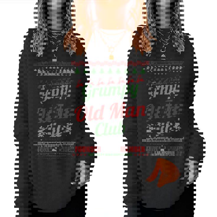 Grumpy Old Man Ugly Christmas Sweater