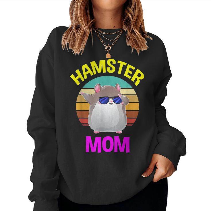 Hamster Mom Costume Lovers Gifts Women Kids V2 Women Crewneck Graphic Sweatshirt