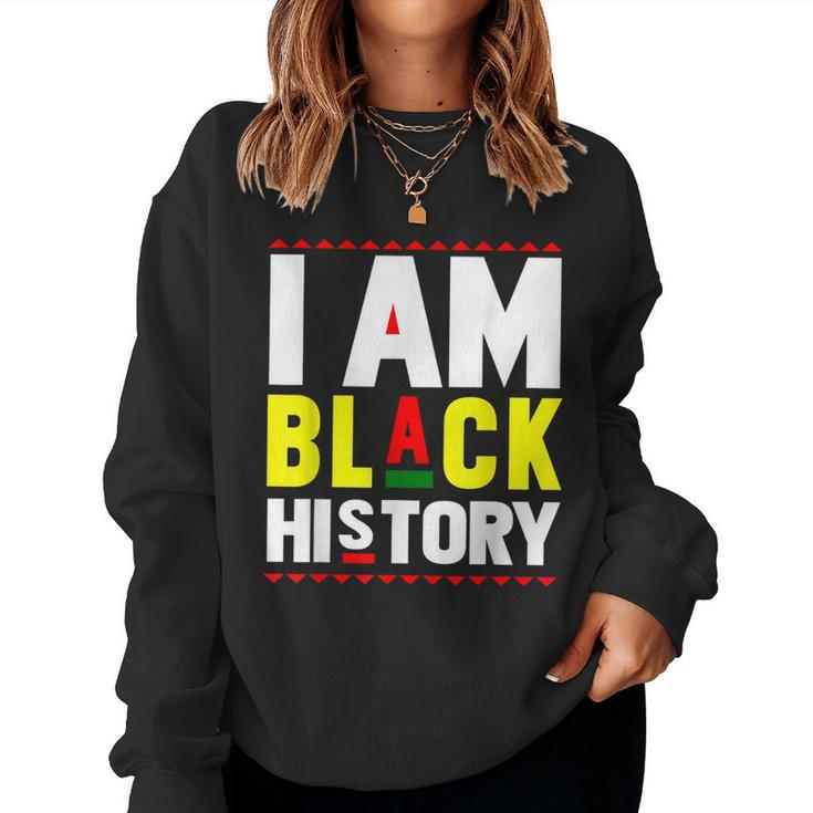 Im Black History Matching Black History Month Lover Momen  Women Crewneck Graphic Sweatshirt