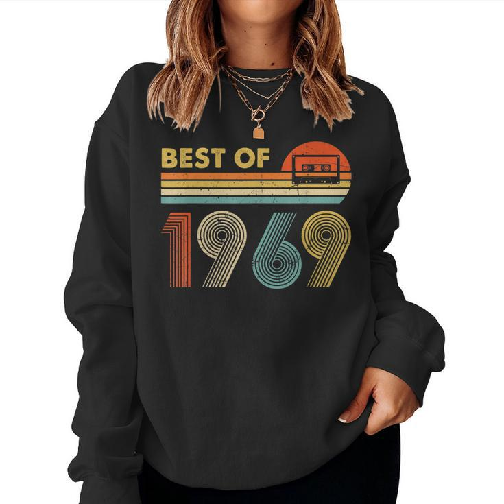 Made In 1969 Vintage 50Th Birthday 50 Years Old Women Sweatshirt