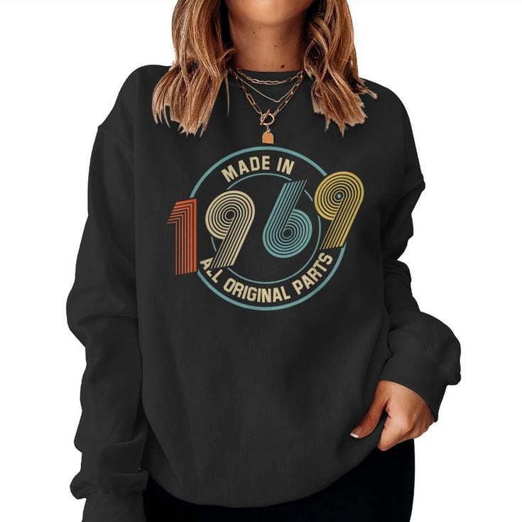 Made In 1969 - Vintage 1969 50Th Birthday Women Sweatshirt