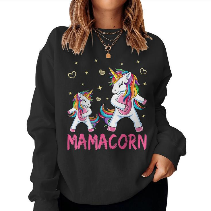 Mamacorn Unicorn Costume Mom For Women Women Sweatshirt