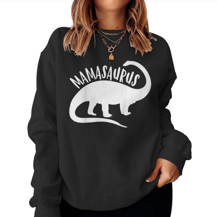 Mamasaurus Dinosaur For Mama Women V2 Women Sweatshirt