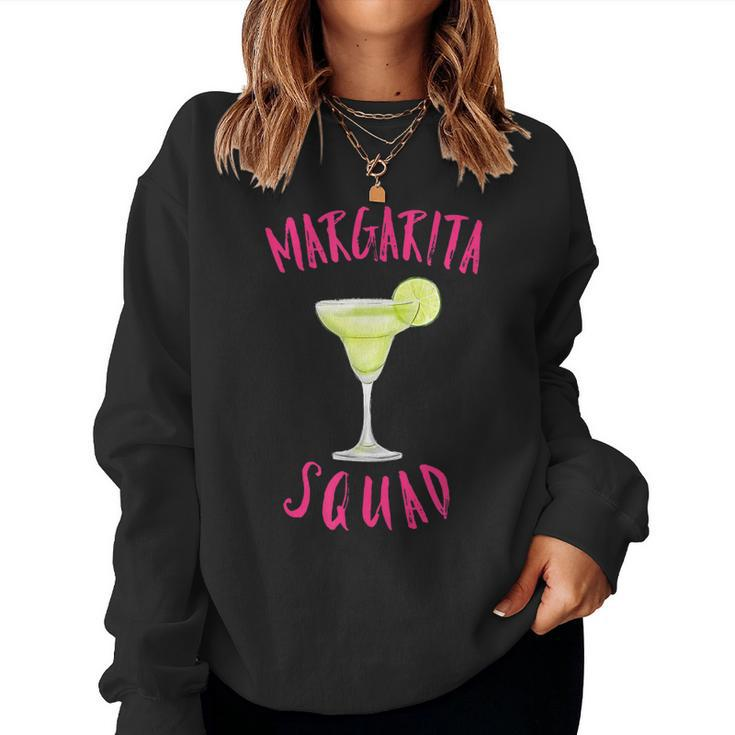 Margarita Squad Girls Tequila Cocktail Party Cinco De Mayo Women Sweatshirt