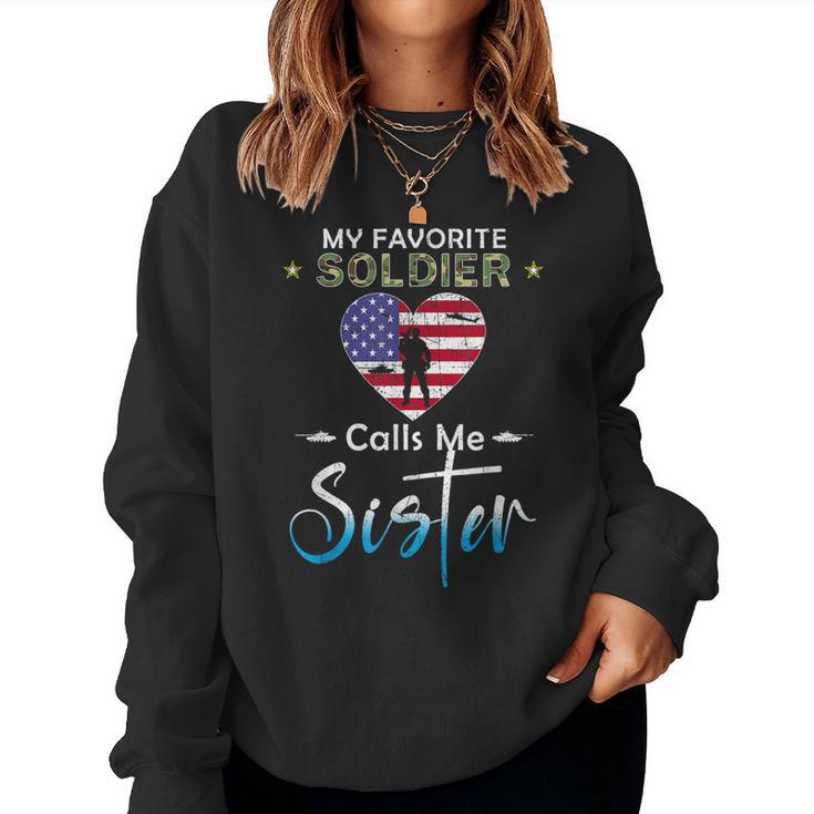 Army 2024 sister sweatshirt