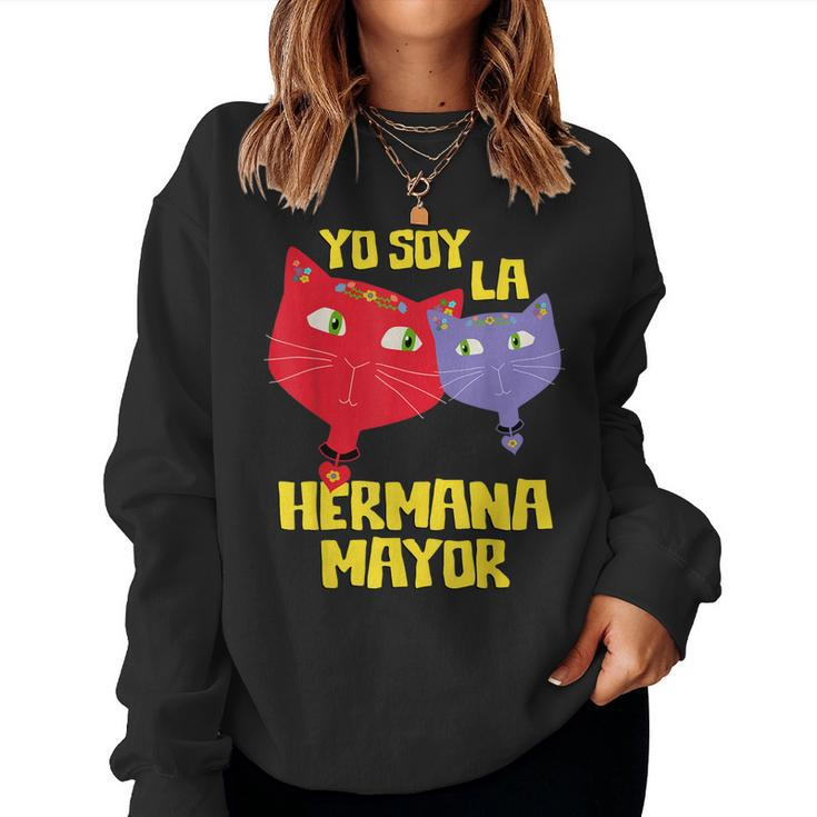 New Big Sister T Spanish Yo Soy La Hermana Mayor Women Sweatshirt