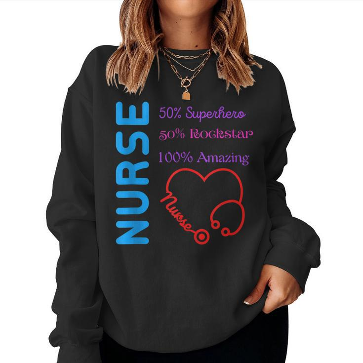 Nurses Appreciation Week 100 Appreciated Women Sweatshirt