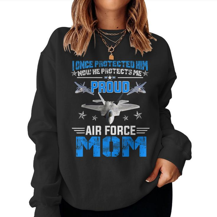 Pride Military Family Proud Mom Air Force Women Sweatshirt