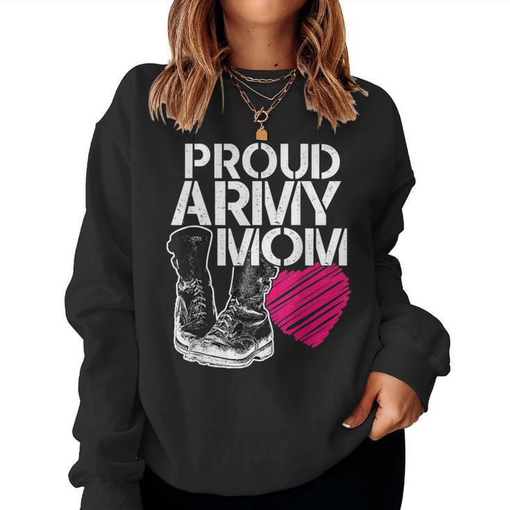 Proud Army Mom Women Sweatshirt