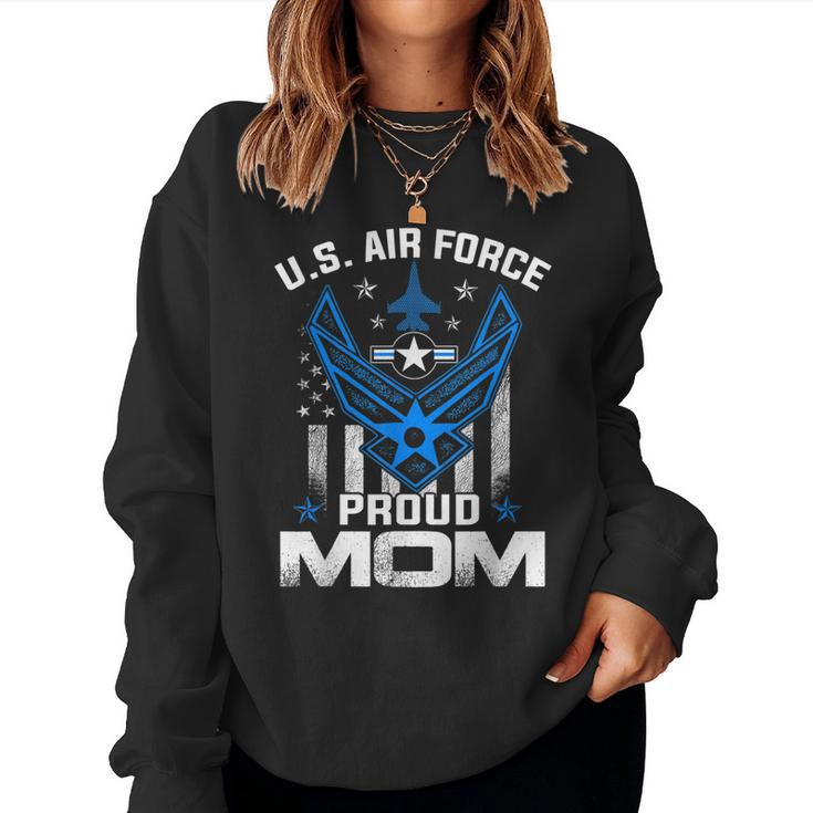 Proud Air National Guard Mom Shirt Air Force Women Sweatshirt Mazezy